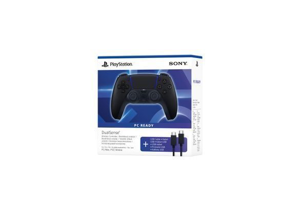 PlayStation Геймпад 5 Dualsense BT, Midnight Black (USB-C кабель) 1000051651 фото