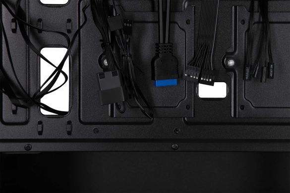 2E Gaming Корпус Virtus Neo G3301N без БП 2xUSB3.0, 1xUSB 2.0 3x140мм ARGB, 1x120мм ARGB VGA 340мм LCS ready контроллер с пультом TG Side Panel ATX чёрный 2E-G3301N фото