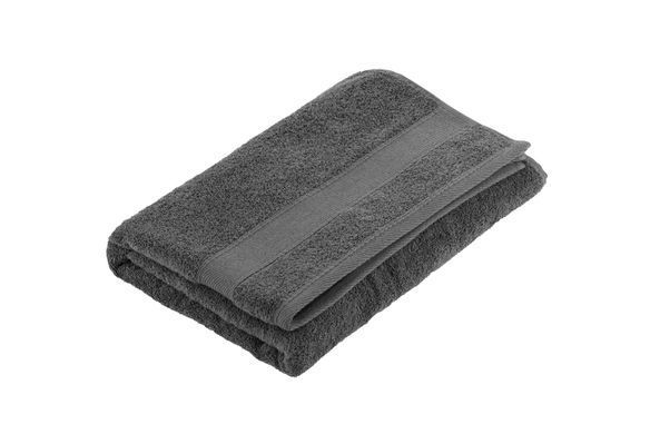 ARDESTO Рушник махровий SuperSoft, графіт, 70х140см, 100% бавовна