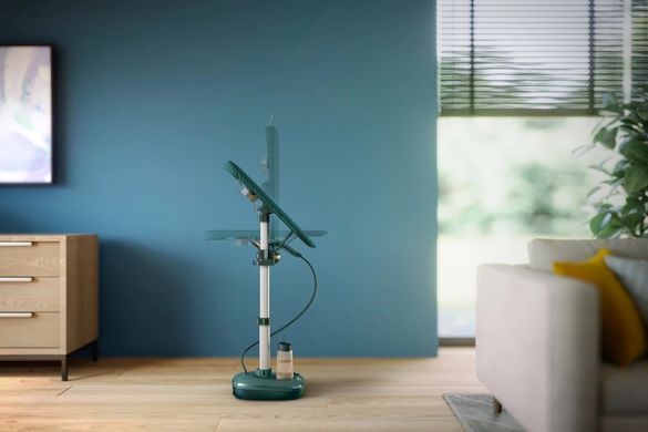 Philips Гладильная система Series 6000, 1800Вт, 1100мл, паровой удар -90гр, постоянный пар - 45гр, верт. Отпаривание+ доска, керам. подошва, темно зеленый AIS6020/70 фото