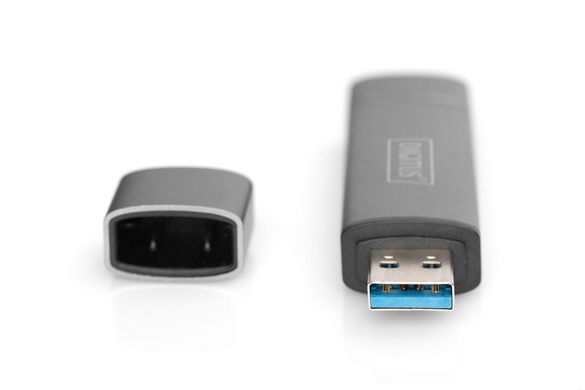 Digitus Кардридер USB-C/USB 3.0 SD/MicroSD DA-70886 фото