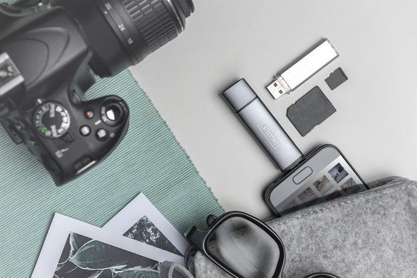 Digitus Кардридер USB-C/USB 3.0 SD/MicroSD DA-70886 фото