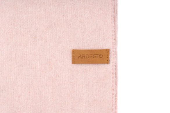 ARDESTO Плед Leonardo Moon, 140x200см, 5% кашемир, 40% шерсть, 35% акрил, 20% п/э, розовый