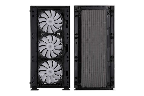 2E Gaming Корпус Virtus Neo G3301N без БП 2xUSB3.0, 1xUSB 2.0 3x140мм ARGB, 1x120мм ARGB VGA 340мм LCS ready контроллер с пультом TG Side Panel ATX чёрный 2E-G3301N фото