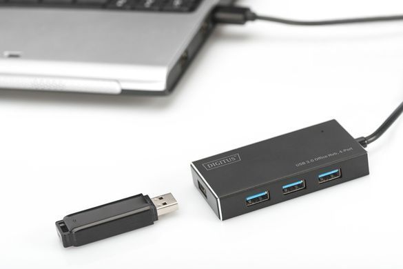 Digitus Хаб USB-A > 4хUSB-А, активний DA-70240-1 фото