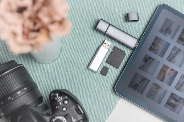 Digitus Кардридер USB-C/USB 3.0 SD/MicroSD DA-70886 фото