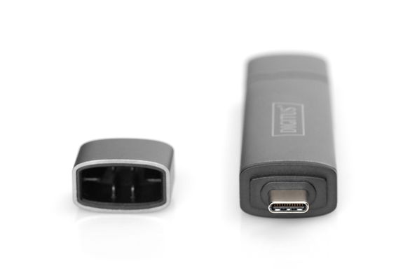 Кардрідер DIGITUS USB-C/USB 3.0 SD/MicroSD DA-70886 фото