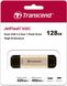 Накопичувач Transcend 128GB USB 3.2 Type-A + Type-C JetFlash 930 Black R420/W400MB/s 10 - магазин Coolbaba Toys