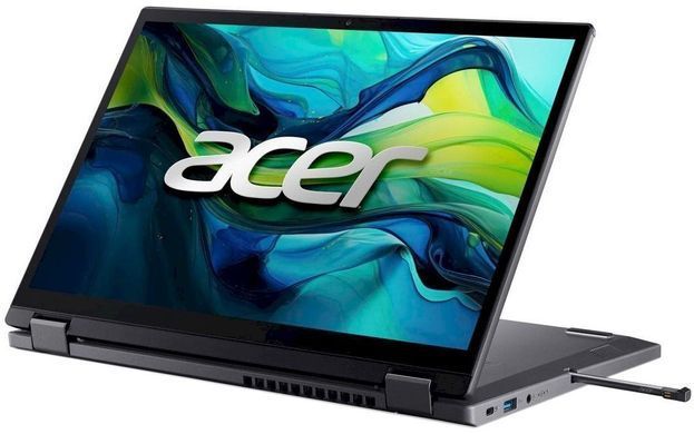 Acer Ноутбук Aspire Spin 14 ASP14-52MTN 14" WUXGA IPS Touch, Intel U5-115U, 16GB, F1TB, UMA, Win11, сірий NX.J3JEU.002 фото