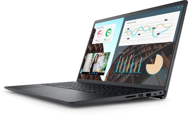 Dell Ноутбук Vostro 3530 15.6" FHD AG, Intel i3-1305U, 8GB, F512GB, UMA, Lin, черный N0094PVNB3530UA_UBU фото