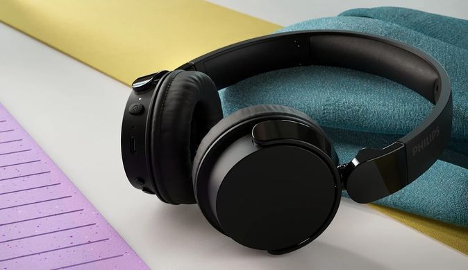 Philips Навушники On-ear TAH4209 BT 5.3, Wireless, Mic, Чорний TAH4209BK/00 фото