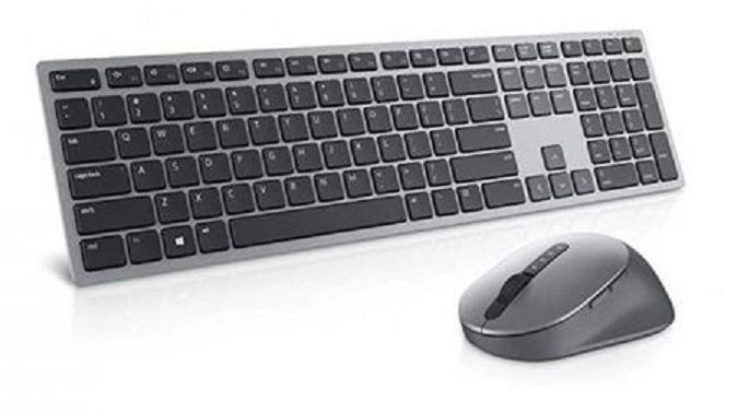 Dell Комплект Premier Multi-Device Wireless Keyboard and Mouse - KM7321W - Ukrainian (QWERTY) 580-AJQV фото