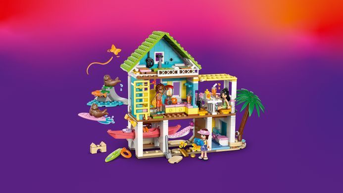 LEGO Конструктор LEGO Friends Пляжний будиночок з морськими котиками 42699 фото