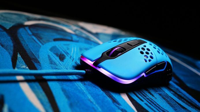Миша Xtrfy M42 RGB USB Miami Blue XG-M42-RGB-BLUE фото