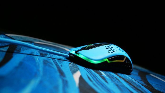 Миша Xtrfy M42 RGB USB Miami Blue XG-M42-RGB-BLUE фото