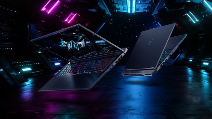 Acer Ноутбук Acer Predator Helios Neo 18 PHN18-72 18" WQXGA IPS, Intel U9-275HX, 32GB, F1TB, NVD5070-8, Lin, чорний NH.QVHEU.00A фото