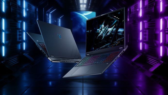 Acer Ноутбук Acer Predator Helios Neo 18 PHN18-72 18" WQXGA IPS, Intel U9-275HX, 32GB, F1TB, NVD5070-8, Lin, чорний NH.QVHEU.00A фото