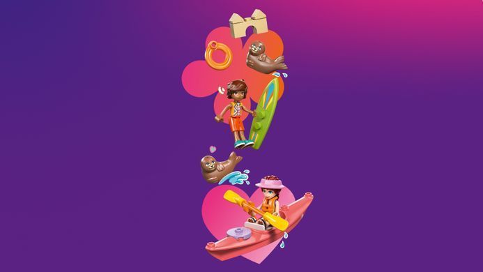 LEGO Конструктор LEGO Friends Пляжний будиночок з морськими котиками 42699 фото