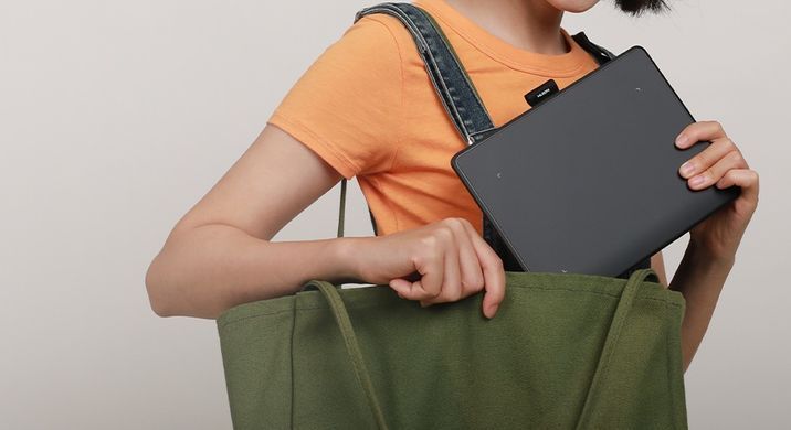 Huion Графический планшет 6.3"x3,9" Inspiroy Frego S, BT, USB-C, черный L310 фото