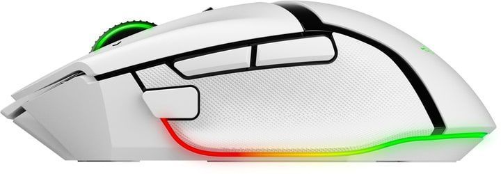 Razer Миша Basilisk V3 Pro 35K, RGB, USB-A/WL/BT, білий RZ01-05240200-R3G1 фото