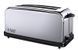Russell Hobbs Тостер Chester, 1600Вт, металл, длинные слоты на 4 тоста, серебристый