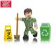 Игровая коллекционная фигурка Roblox Core Figures Welcome to Bloxburg: Glen the Janitor W3 1 - магазин Coolbaba Toys