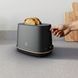 Electrolux Тостер, 980Вт, метал, чорний