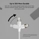 Belkin Кабель USB-A - Lightning плетений, силіконовий, з ремінцем на магніті, 1м, білий 24 - магазин Coolbaba Toys