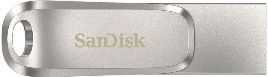 Накопичувач SanDisk 64GB USB 3.1 Type-A + Type-C Dual Drive Luxe SDDDC4-064G-G46 фото