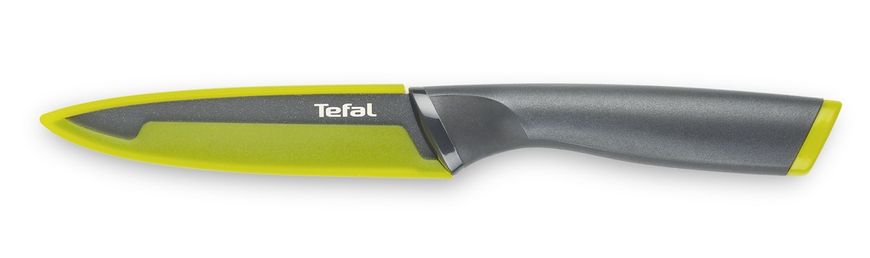 Кухонный нож универсальный Tefal Fresh Kitchen , длина лезвия 12 см, нерж.сталь, чехол K1220704 фото