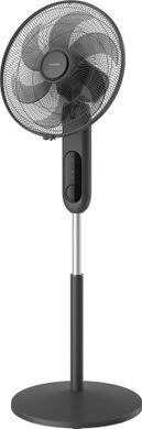 Philips Вентилятор напольный Series 1001, 45см, 47Вт, пульт ДУ, опора круглая, ароматерапия, черный