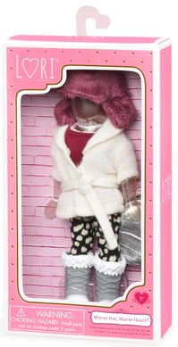 Набір одягу для ляльок LORI Теплий жакет з шапкою LO30006Z фото