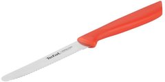 Tefal Нож универсальный зубчатый Color Food длинна лезвия 10 см, нержавеющая сталь K2730304 фото
