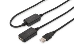 Удлинитель DIGITUS USB 2.0 Active Cable, A/M-A/F, 20 m DA-73102 фото