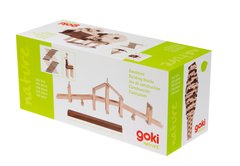 Конструктор дерев'яний goki Будівельні блоки (натуральний) 58532 - купити в інтернет-магазині Coolbaba Toys