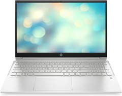 HP Ноутбук Pavilion 15-eg2017ua 15.6" FHD IPS AG, Intel i7-1260P, 16GB, F1024GB, UMA, DOS, серебристый 825F0EA фото