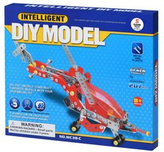 Конструктор металевий Same Toy Inteligent DIY Model Літак 207 ел. WC38CUt фото