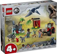 LEGO Конструктор Jurassic World Центр порятунку малюків динозаврів 76963 фото