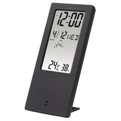 Термометр/гігрометр HAMA TH-140, з індикатором погоди, black - купити в інтернет-магазині Coolbaba Toys