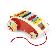 Іграшка-каталка Janod Ксилофон J05380 - купити в інтернет-магазині Coolbaba Toys