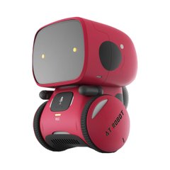 Інтерактивний робот з голосовим керуванням – AT-ROBOT (червоний, озвуч.укр.) - купити в інтернет-магазині Coolbaba Toys