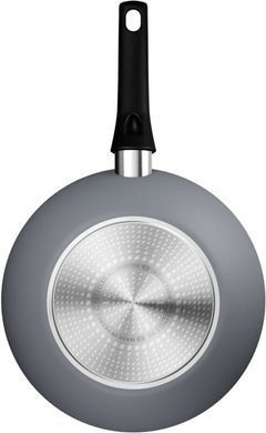 Tefal Сковорода ВОК Halo, 28см, алюминий, бакелит, серый C3121953 фото