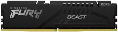 Память ПК Kingston DDR5 16GB 6000 FURY Beast Black KF560C40BB-16 фото