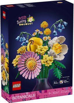 LEGO Конструктор Botanicals Мініатюрний сонячний букет 10347 фото