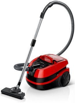 Bosch Пылесос моющий, 2100Вт, НЕРА13, турбощётка, красный BWD421PET фото