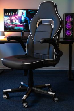 2E Gaming Ігрове крісло HEBI Black/White 2E-GC-HEB-BKWT фото