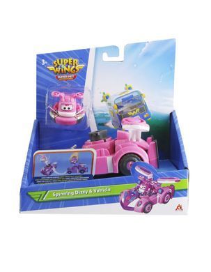 Super Wings Игровой набор Spinning Vehicle Диззи (Dizzy) EU770340 фото