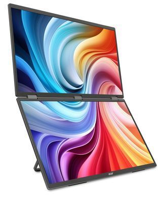 Acer Монітор портативний Dual Portable Acer 18.5" PD193QEbmiuux miniHDMI, 2xUSB-C, MM, IPS, 100Hz, 4ms UM.XP3EE.E01 фото