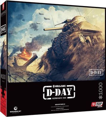 GoodLoot Пазл World of Tanks D-DAY 1000 ел. 5908305247524 фото