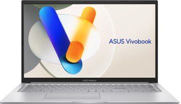 ASUS Ноутбук ASUS Vivobook 17 X1704VA-AU663 17.3" FHD IPS, Intel U300, 16GB, F512GB, UMA, noOS, Сріблястий 90NB10V1-M00SM0 фото
